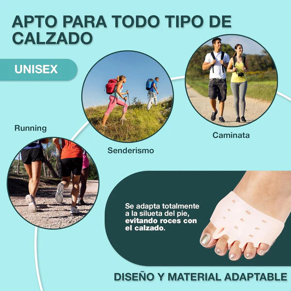 THERAPEUTIC PADS WITH TOE SEPARATOR - DOLAROO